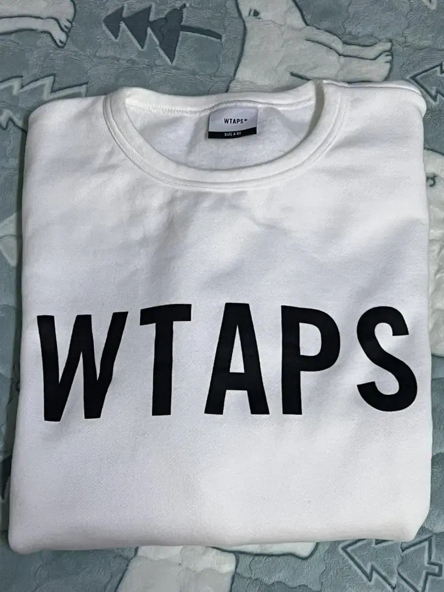 wtaps 더블탭스 맨투맨